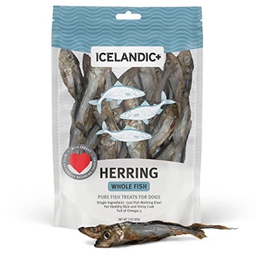 Icelandic Herring Whole Fish Treat for Dogs 3oz