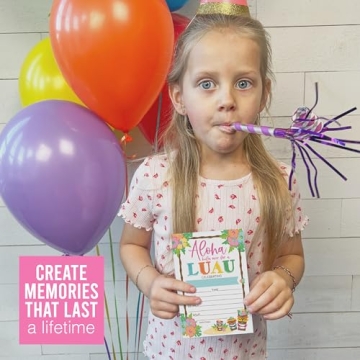 15 Hawaiian Luau Birthday Invitations for Girls Fun