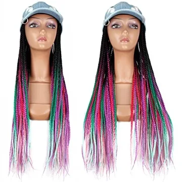Stylish Newshair Box Braided Wig Hat for Everyday Wear