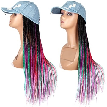 Stylish Newshair Box Braided Wig Hat for Everyday Wear