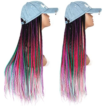 Stylish Newshair Box Braided Wig Hat for Everyday Wear