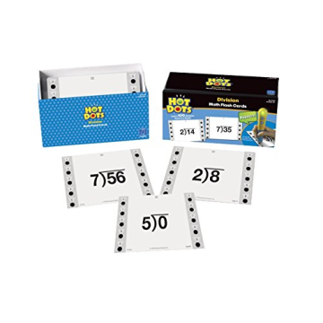 Educational Insights Hot Dots Math Flashcards - Division