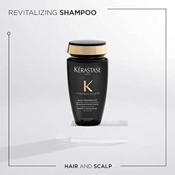 Kerastase Chronologiste Régénérant Shampoo | Revitalizes Hair & Scalp | With Hyaluronic Acid & Vi...