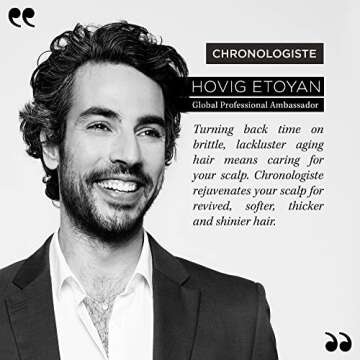 Kerastase Chronologiste Régénérant Shampoo | Revitalizes Hair & Scalp | With Hyaluronic Acid & Vitamin E | For Dull, Dry, Brittle & Sensitized Hair Types | 8.5 Fl Oz