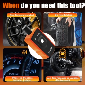 TPMS Relearn Tool for GM Tire Sensors, EL-50448