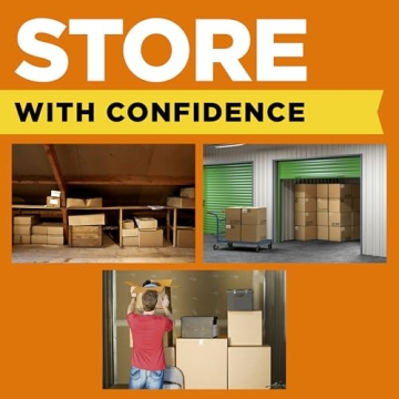 Scotch Long Lasting Storage Packing Tape - 6 Rolls for Secure Packing