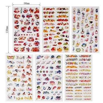 Planner Stickers Value Pack (Assorted 1877 PCS, 44 Sheets) - Decorative Sticker Collection for Scrapbooking, Calendars, Arts, Kids DIY Crafts, Album, Bullet Journals by Knaid