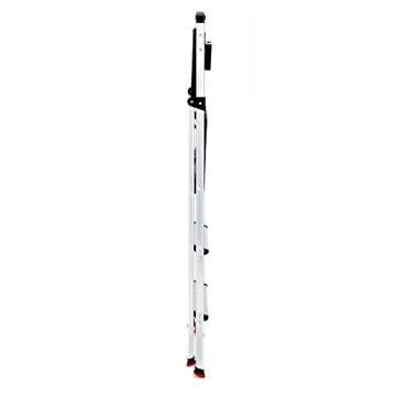 Rubbermaid 3-Step Ladder, Aluminum Lightweight Folding Step Stool with Project Tray, Silver, Tested to US Safety Standards, No Assembly Required