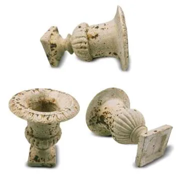 Shlinnuo 9 inch Retro Flower Pots Outdoor Planters Indoor Decor - Vintage Pots Tree Planter for Outdoors Patio,Garden,Indoor Vase for Office Livingroom Shelf Decor