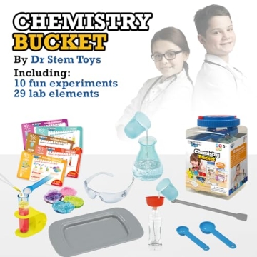 Kids First Chemistry Set with 10 Fun Experiments