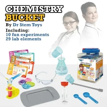 Kids First Chemistry Set with 10 Fun Experiments