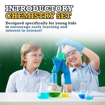 Kids First Chemistry Set with 10 Fun Experiments