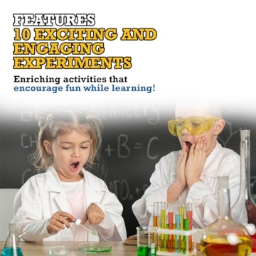 Kids First Chemistry Set with 10 Fun Experiments