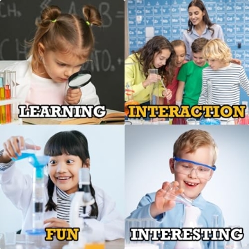 Kids First Chemistry Set with 10 Fun Experiments