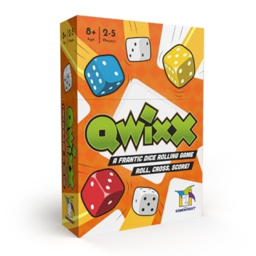 Qwixx Dice Rolling Game - Fun for All Ages and Skill Levels