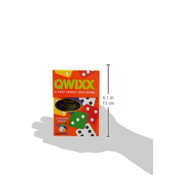 Qwixx Dice Rolling Game - Fun for All Ages and Skill Levels