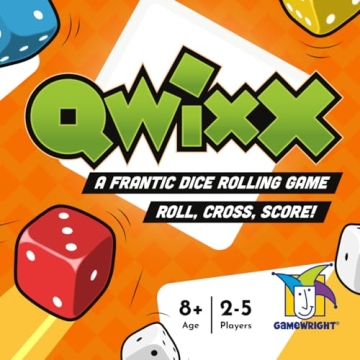 Qwixx Dice Rolling Game - Fun for All Ages and Skill Levels