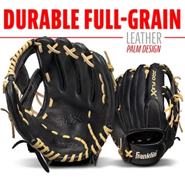 Franklin Sports Proflex Baseball Softball Glove Ready to Play