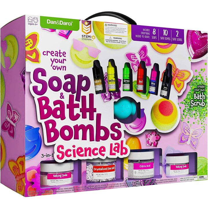 Kids' Soap Bath Bomb Making DIY Kit