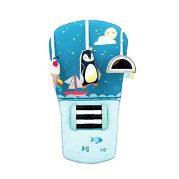 Infant Car Toy Activity Center with Rattle & Mirror