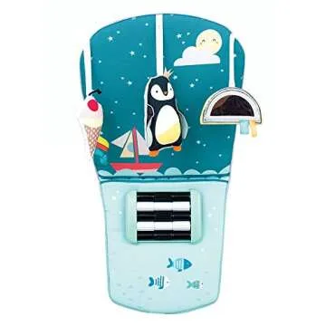 Infant Car Toy Activity Center with Rattle & Mirror