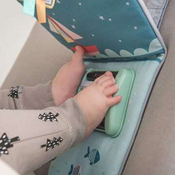 Infant Car Toy Activity Center with Rattle & Mirror