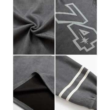 Aelfric Eden Oversized Crewneck Sweatshirts for Men Vintage Graphic Pullover Loose Fit Streetwear Long Sleeve Top