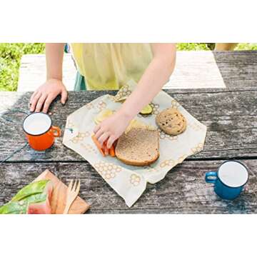 Bee's Wrap Eco-Friendly Sandwich Wraps - 2 Pack