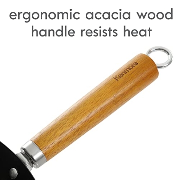 Versatile 14-Inch Kenmore Hammond Carbon Steel Wok