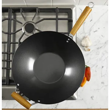 Versatile 14-Inch Kenmore Hammond Carbon Steel Wok