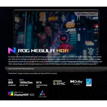ASUS ROG Zephyrus G14 Gaming Laptop with RTX 4050