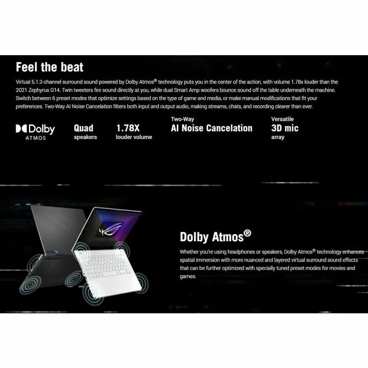 ASUS ROG Zephyrus G14 Gaming Laptop with RTX 4050
