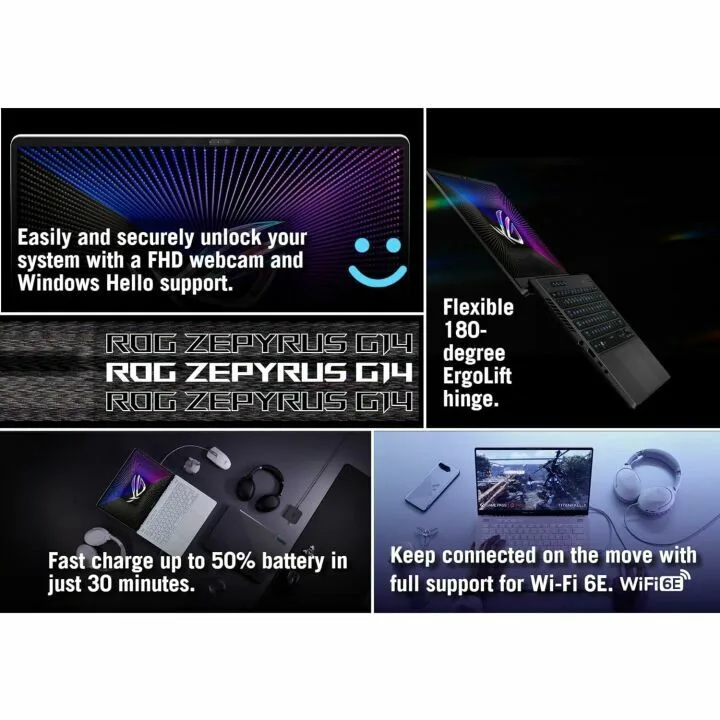ASUS ROG Zephyrus G14 Gaming Laptop with RTX 4050