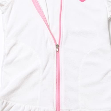 Stylish Girls Terry Swimwear Cover-up with Hood