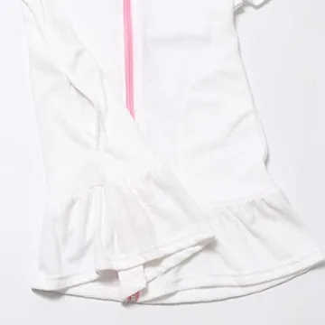 Stylish Girls Terry Swimwear Cover-up with Hood