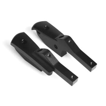 New Motorcycle Passenger Rear Footrests Foot Peg Extensions Extended Footpegs Accessories For Vespa ...