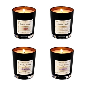 Luxury Scented Candles Gift Set for Women Aromatherapy