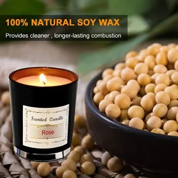 Luxury Scented Candles Gift Set for Women Aromatherapy