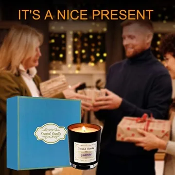 Luxury Scented Candles Gift Set for Women Aromatherapy