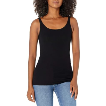 Amazon Essentials Women's Slim-Fit Tank Top Pack of 2