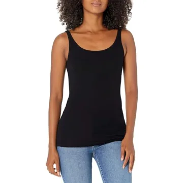 Amazon Essentials Women's Slim-Fit Tank Top Pack of 2