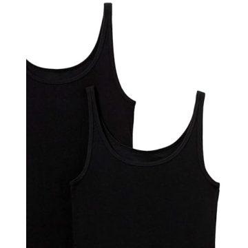 Amazon Essentials Women's Slim-Fit Tank Top Pack of 2