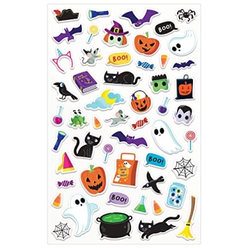 Halloween Hidden Pictures Sticker Book for Kids