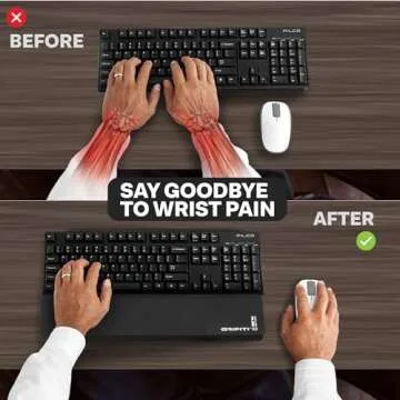 GRIFITI Fat Wrist Pad - Ergonomic Keyboard Support Solutions