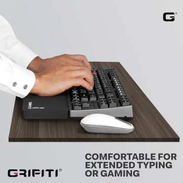 GRIFITI Fat Wrist Pad - Ergonomic Keyboard Support Solutions