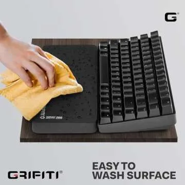 GRIFITI Fat Wrist Pad - Ergonomic Keyboard Support Solutions