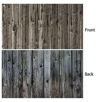 RENIAN Food Photography Background Set 3pcs 34x22inches54x84cm Flat Lay Photoshoot Backdrop Double Sided for Photo Studio Product Jewelry Tabletop Blogger Pictures Props, 6 Patterns