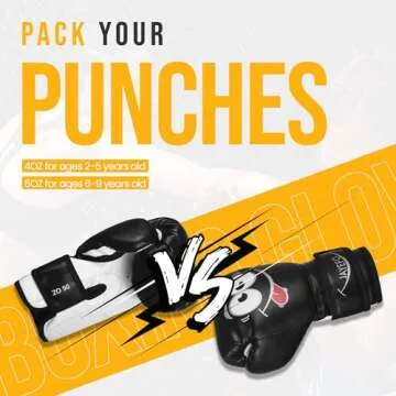 Jayefo Youth Boxing Gloves for Kids Enhance Training