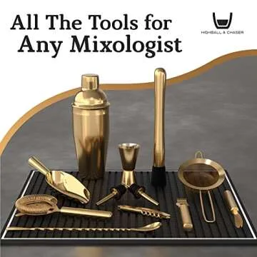 Highball & Chaser Bartender Kit - Complete Bar Tools Set