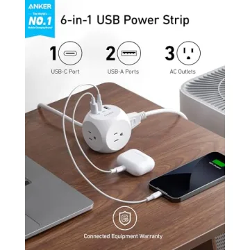 Anker Power Strip with 30W USB C - Perfect Charging Solution
